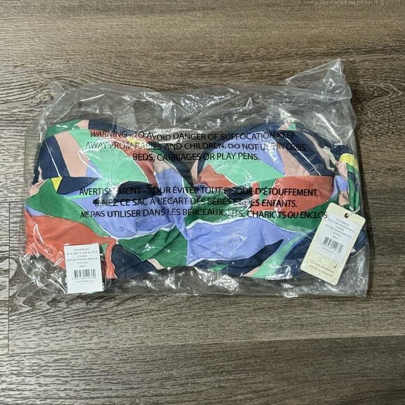 NWT! Artesands L'Avana Multi Botticelli Bandeau Bikini Top - Size 16 - Picture 12 of 13